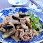 豚肉と茄子の生姜焼き
