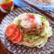 【ジャージャー麺風肉みそ冷やしうどん 】簡単！本格派♬︎