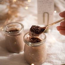 【材料2つ】絹豆腐でチョコレートプリン