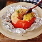 味噌マヨで♪トースターで簡単♪トマトと鶏のホイル焼き