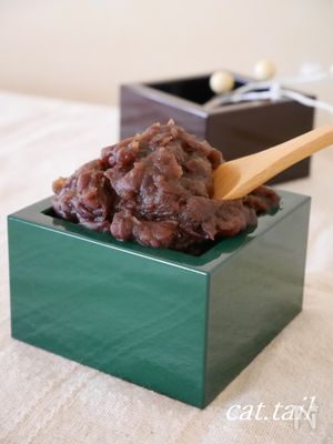 甘いのに低糖質♪『満足粒あん』