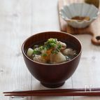 具だくさん豚汁。