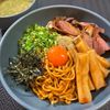 楽ラク手抜キッチン🐶🐾の作ってみた!投稿(スープもおいしく!もちもち太麺の油そば)