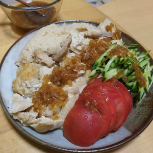 ejaの作ってみた!投稿(旨みがすごい！【中華風カオマンガイ】)