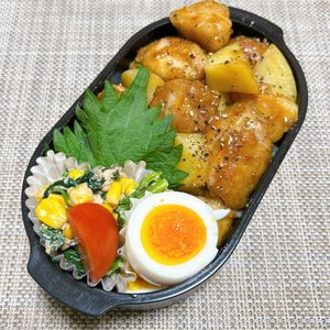 Rinrin·͜·の作ってみた!投稿(【新じゃがと鶏肉の照りバター炒め 】簡単時短♪ボリューム◎)