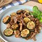 ご飯にもビールにも！豚バラとズッキーニのマヨポンソテー