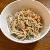 まさの作ってみた!投稿(【ごぼうとにんじんのツナマヨ和え】レンジでパパッと♬簡単副菜)