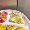 ケの作ってみた!投稿(やみつき☆崩し豆腐のネギ塩和え)