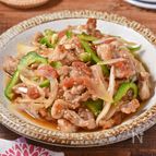 さっぱり夏バテ予防の作り置き│豚こま肉の梅南蛮漬け