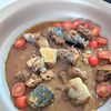 さば缶で5分!カフェ風丼ぶり♡トマたま鯖みそ丼の工程2