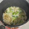 栄養満点【ブロッコリーとえのきのふわとろ卵スープ】やさしい味の工程3