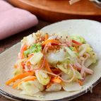 白菜たっぷり！カニカマの中華和え