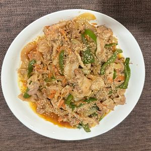 1289486の作ってみた!投稿(【豚バラプルコギ風炒め】ご飯が止まらない！やみつき！)