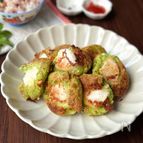 【ブロッコリーと豆腐の餅チーズドーナツ】節約/おやつにも