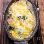 もっちり食感「豆腐と長芋のチーズ焼き」