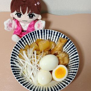 しめかずの作ってみた!投稿(【手羽元と大根のこってり煮】お肉ほろほろ♪とろける味染み大根)