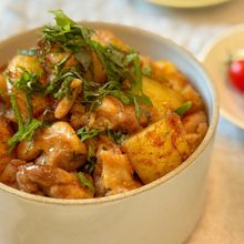 10分で完成！ホクホクうまい！【新じゃが鶏丼】
