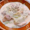 mirisingの作ってみた!投稿(ノンバター！チーズでコク♡白菜と鶏肉のカレーとろみクリーム煮)