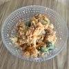 きれいな青の作ってみた!投稿(いつもの味に飽きたらこれ！【ピリ辛卯の花】)