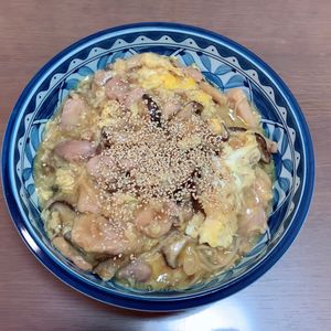 そうちゃんまま。の作ってみた!投稿(レンジで出来ちゃう！＊きのこと鶏肉と卵の旨とろ煮＊無水調理)