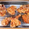 行列のから揚げ屋さんの🍚皮がうますぎる🤭鶏のから揚げ1位の工程4