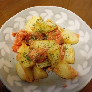 907307の作ってみた!投稿(お箸が止まらない！明太じゃがバター炒め)