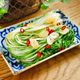 まるごと！【水菜のピリ辛浅漬け】
