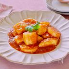 やわらかタラとじゃが芋のチリソース 【しっとり食感】介護食