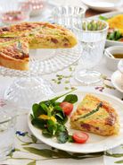 ベーコンとアスパラガスのキッシュ