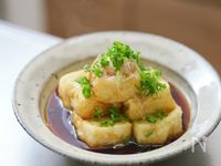 【揚げだし豆腐】水きりなし！だし香る本格派