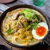 【豆乳胡麻みそ担々うどん】白菜たっぷり！の工程5