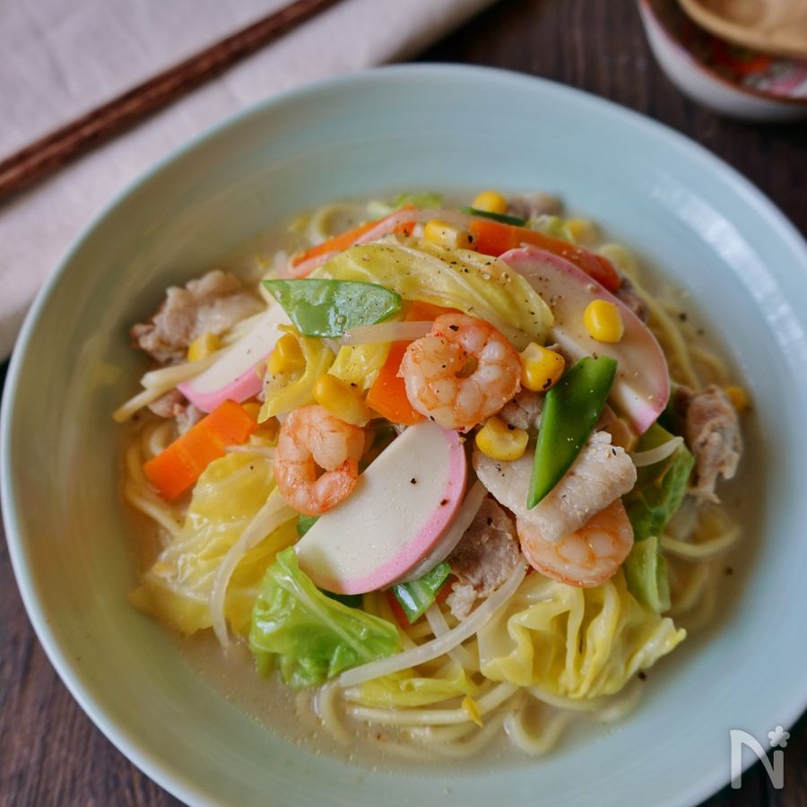 野菜ラーメンのレシピ