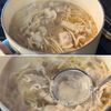暑い日もするっと食べれる【豚肉ともやしの柚子胡椒風味スープ】の工程2