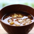焼きなすの味噌汁