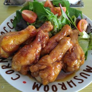 ≧*なお*≦の作ってみた!投稿(フライパンで♪照りツヤ♡『手羽元のローストチキン』)