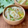 餃子とたっぷりキャベツのうま塩スープの工程4