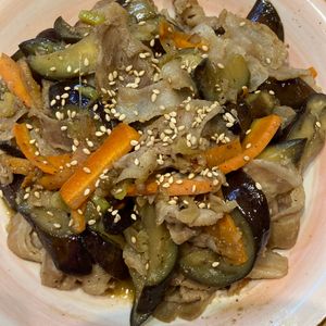 くだもの大好き🧡の作ってみた!投稿(【ワンパン15分】 豚バラとナスの味噌炒め)