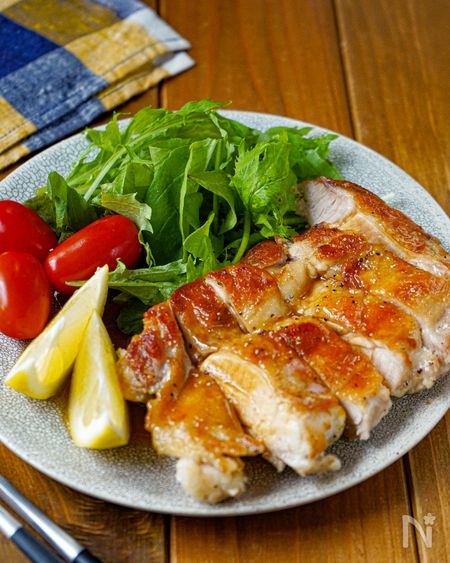 【パリパリチキンのレモンバター醤油】男子爆食♪