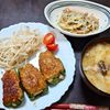 しゅうまいの作ってみた!投稿(ピーマンの肉詰め照り焼き風)
