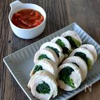 ほうれん草のチキンロール