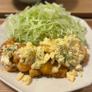 ろろの作ってみた!投稿(揚げないよ～♪絶品タルタルたっぷりチキン南蛮♪)