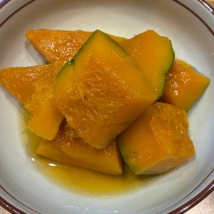 くだもの大好き🧡の作ってみた!投稿(裏ワザで激的ホクホク！かぼちゃの煮物)