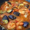 【海老となすのトマトカレー】ルウなしで、ちょっと贅沢カレーの工程7