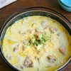 ドゥフィノア風じゃがいもと鶏肉のクリーム鍋の工程5