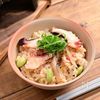 夏のタコめし「枝豆ショウガ タコ釜飯」