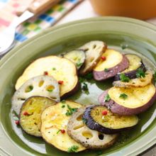 ３種の野菜のバター焼き
