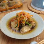 揚げずに簡単！シマホッケの南蛮漬け