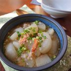 大根とカニ缶の含め煮