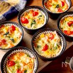 【ほうれん草とベーコンのお豆腐キッシュ】パーティにも◎