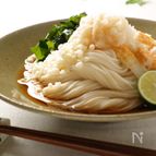 さっぱり冷やしたぬきそうめん